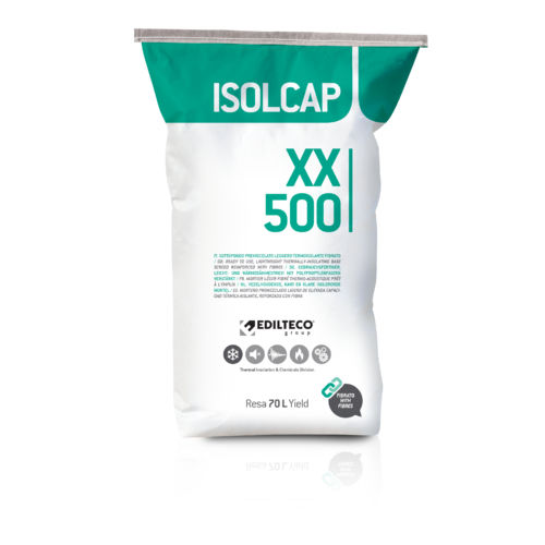 Mortier de protection - ISOLCAP XX 500 - EDILTECO Group - pour carrelage / isolant