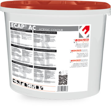 Enduit de parement - ECAP AC - EDILTECO Group - isolant / d'extérieur / d'intérieur