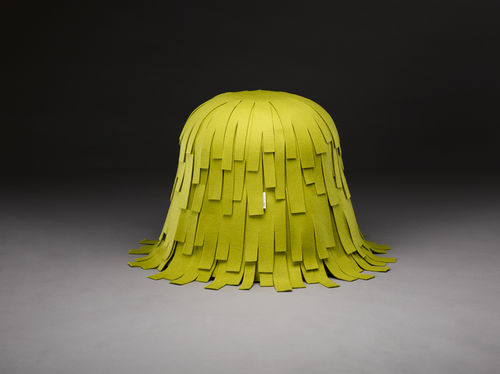 Pouf design original - SHAGGY - mminterier - en cuir