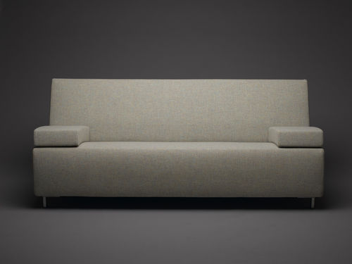 Canapé design minimaliste - BLONDY  - mminterier - en tissu / en cuir / marron