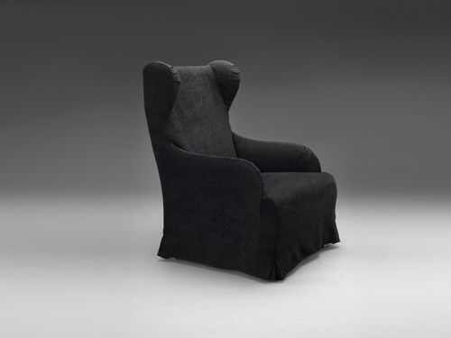 Fauteuil classique - BRUNO - mminterier - en cuir / en tissu / à oreilles