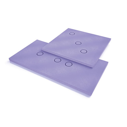 Receveur de douche rectangulaire - JACKOBOARD® AQUA BASE - Jackon Insulation - surélevé / en polystyrène extrudé