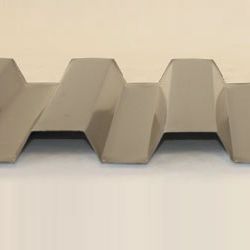 Tôle nervurée - 4" BOX RIBS - Corrugated Metals, Inc. - pour toiture / pour bardage