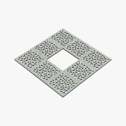 Grille d'arbre carrée - STARCUT 1200 /  MOSAIC / PEBBLE HOLE - Jonite Private Limited - rectangulaire / en pierre
