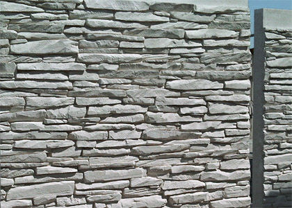 Plaquette de parement en béton - PIERRE - Chapsol - extérieure / intérieure / aspect pierre