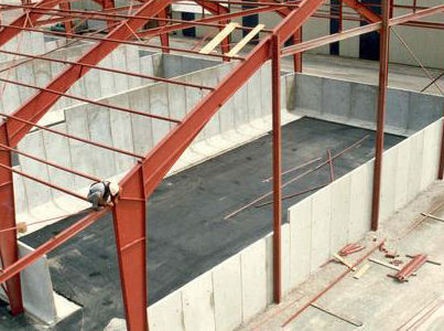 Mur de soutènement en béton - 3m - 5m - Chapsol - modulaire
