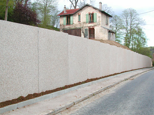 Mur de soutènement en béton armé - 200 SERIES - Chapsol - modulaire / préfabriqué