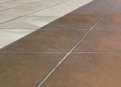 Revêtement de sol en béton - MB - Chapsol - en dalles / lisse / aspect carrelage