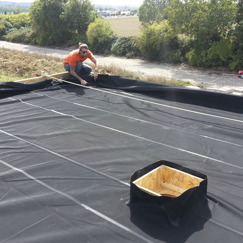 Membrane d'étanchéité pour toiture - Flexirub - de protection / en rouleau / flexible