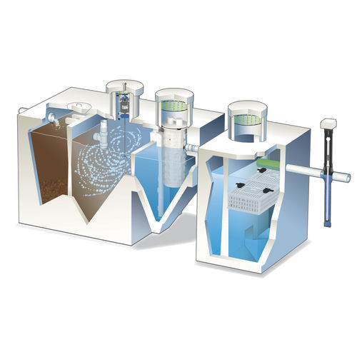 Micro station d'épuration d'eau - SINGULAIR R3® - Norweco - en béton / avec filtre / pour petite collectivité