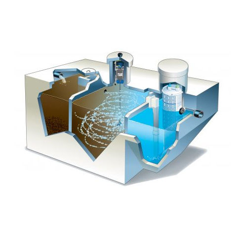 Micro station d'épuration d'eau - SINGULAIR® 960 - Norweco - en béton préfabriqué / pour petite collectivité