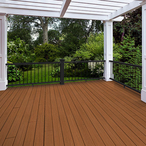 Lame de terrasse en PVC - VINTAGE - AZEK Building Products - aspect bois / rainurée