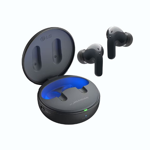 Casque audio sans fil - TONE Free UT90Q - LG Electronics - réducteur de bruit / avec microphone / rechargeable