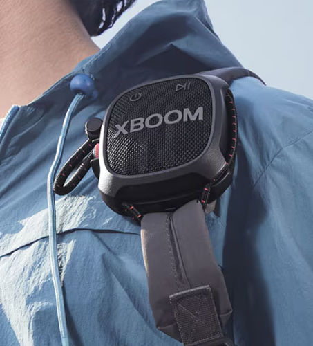 Enceinte multimédia - XBOOM Go XG2 - LG Electronics - Bluetooth / sans fil / d'extérieur