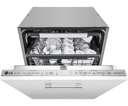 Lave-vaisselle à chargement frontal - TrueSteam™ QuadWash™ - LG Electronics - professionnel / à poser / encastrable