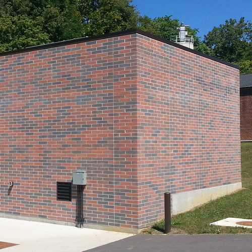 Bloc de béton creux - MONARCH BLOX - Nitterhouse - pour mur / pour façade / aspect brique