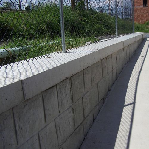 Bloc de béton plein - ECOLOGY - Nitterhouse - pour clôture de jardin / pour mur de soutènement / à haute résistance
