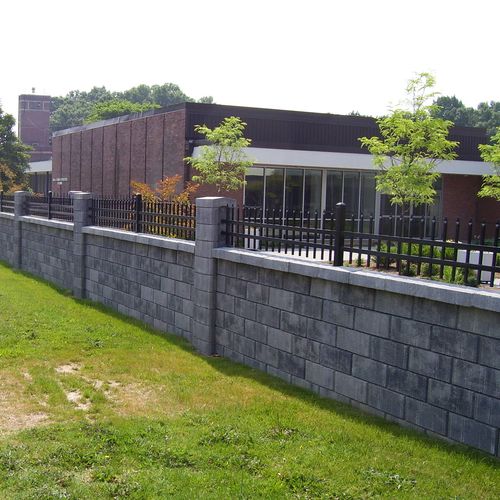 Clôture à barreaux - AB - Nitterhouse - de jardin / en béton / de haute sécurité