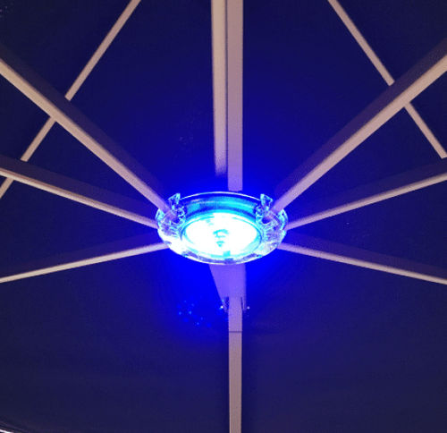 Éclairage pour parasol - LED RVB - PROSTOR