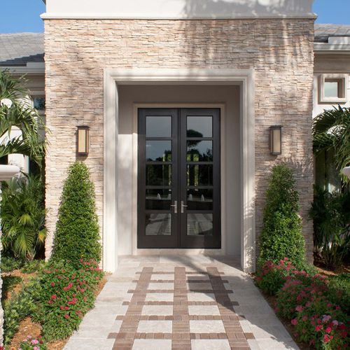 Parement de pierre - STACKED - Eldorado Stone - intérieur / extérieur / à coller