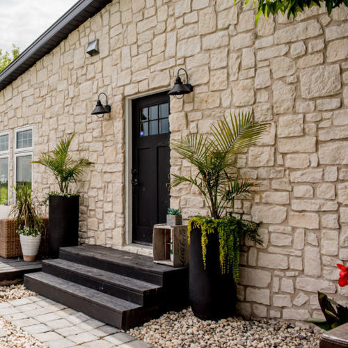 Parement de pierre - ROUGHCUT® - Eldorado Stone - intérieur / extérieur / à coller