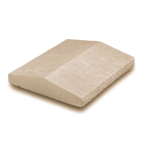 Chaperon de mur en pierre - CHISELED EDGE PEAKED - Eldorado Stone