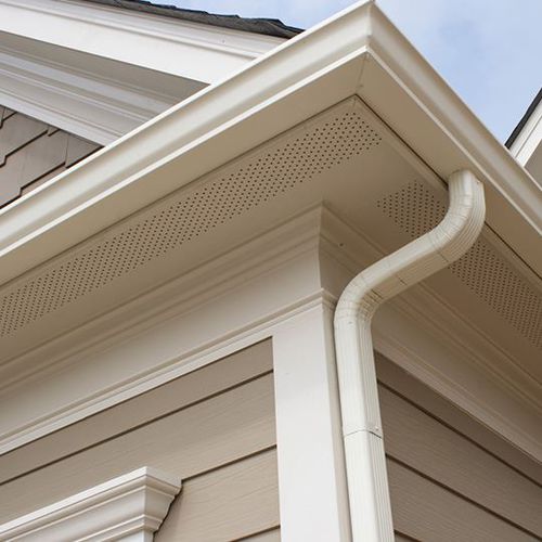 Soffite ventilé - NICHISOFFIT™ / NICHITRIM™ SMOOTH VENTED - NICHIHA FIBER CEMENT