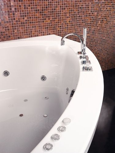 Baignoire d'angle - AREA - HIDROBOX by absara - en acrylique / blanche