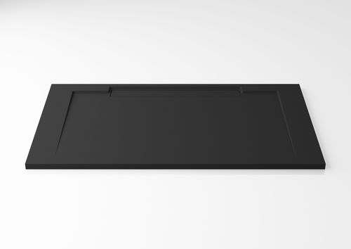 Receveur de douche rectangulaire - MOON Y - HIDROBOX by absara - à poser / à fleur de sol / en fonte minérale