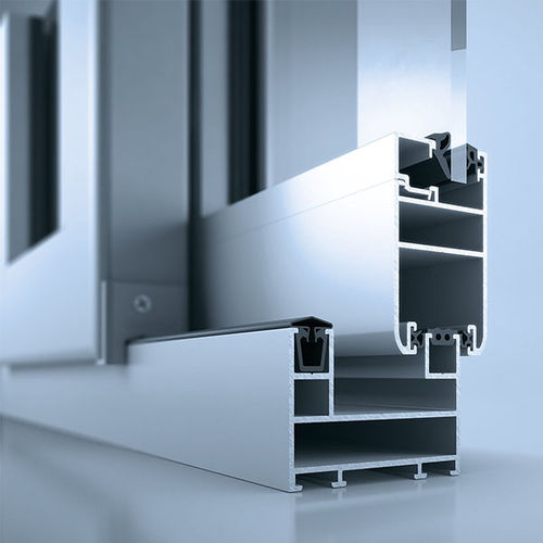 Porte coulissante - S 50 C - heroal - d'intérieur / en aluminium