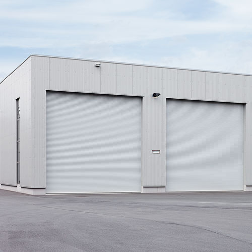 Porte de garage enroulable - OD 75 - heroal - en aluminium / automatique