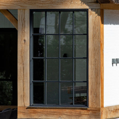 Fenêtre aluminium - W 72 CW - heroal - en acier / en composite / battante