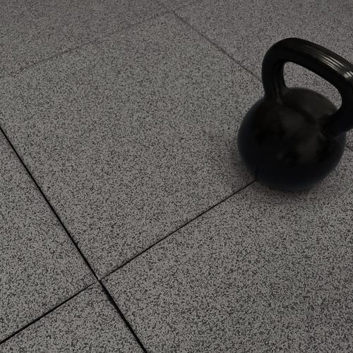 Revêtement de sol en caoutchouc - ECOSURFACES : ECOSMASH - ECOsurfaces Recycled Rubber Flooring - pour hôpital / pour aire de jeux / en dalles