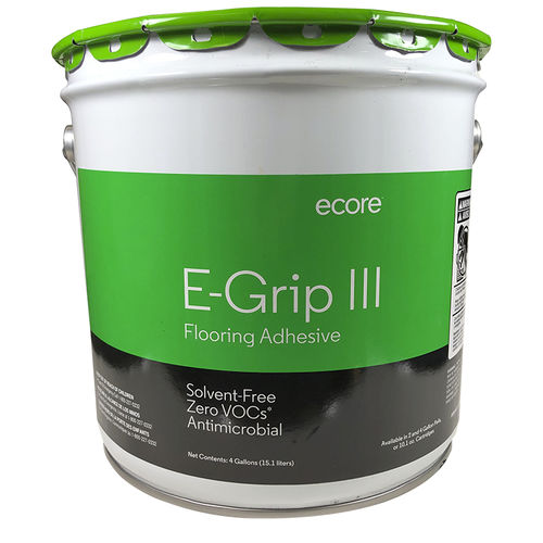 Colle en pâte pour carrelage - E-GRIP III - ECOsurfaces Recycled Rubber Flooring - pour moquette