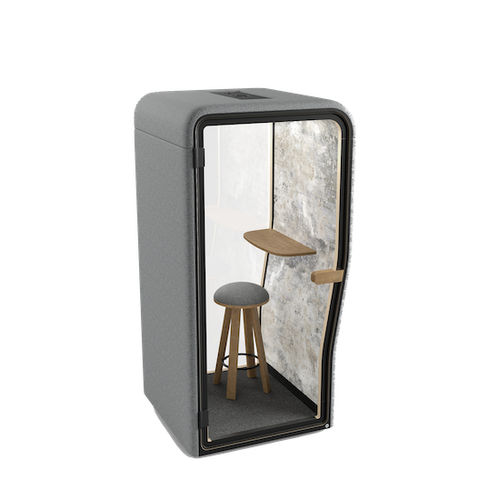 Cellule de concentration acoustique - BUZZINEST BOOTH - BuzziSpace - pour 1 personne / bois / en tissu