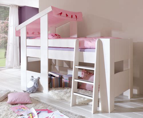 Lit mezzanine - COSY - RÖHR-Bush - contemporain / pour enfant / pour fille