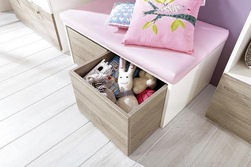 Banc contemporain - COSY - RÖHR-Bush - en chêne / pour enfant