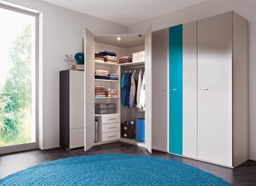 Armoire d'angle - IT´S.CULT  - RÖHR-Bush - contemporaine / en bois / à portes battantes
