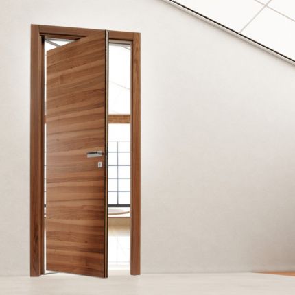 Porte d'intérieur - Fioravazzi - en bois / roto-translatrice / pleine