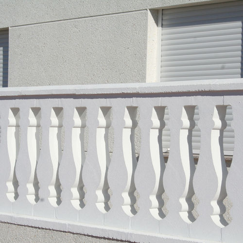 Balustrade en pierre reconstituée - MALLORCA - Verniprens - d'extérieur / pour terrasse / pour balcon