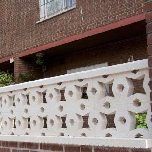 Balustrade en béton - ESTRELLA - Verniprens - à panneau / d'extérieur / pour balcon