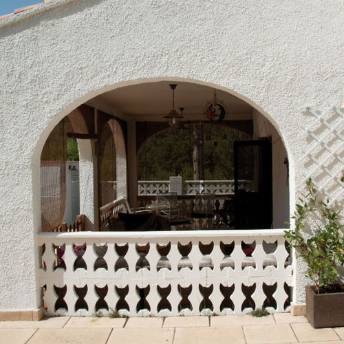 Balustrade en béton - AMANDA - Verniprens - à panneau / d'extérieur / pour balcon