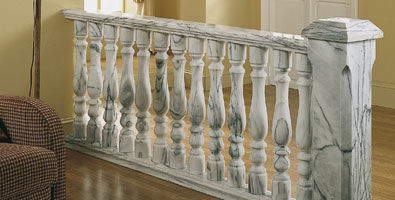 Balustrade en marbre - Verniprens - d'extérieur / pour terrasse