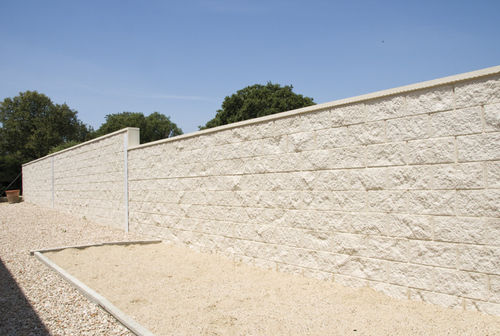 Bloc de béton creux - PRADO - Verniprens - pour mur de soutènement / apparent