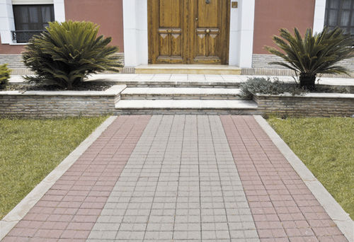 Pavé en béton - GETAFE - Verniprens - piéton / en matières recyclées