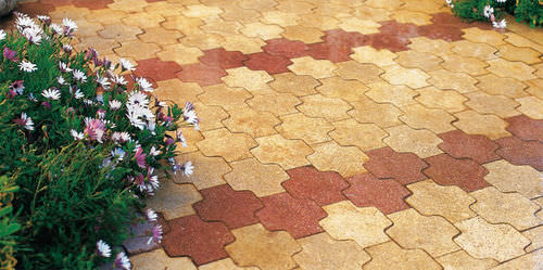 Pavé en béton - BAHIA - Verniprens - piéton / en matières recyclées