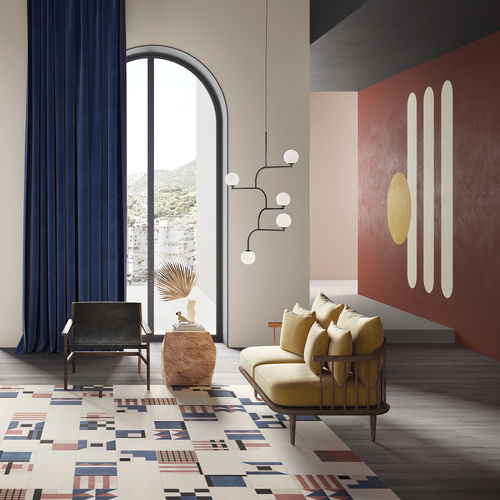 Carrelage en grès cérame - SODA - Ceramica Bardelli - poli / d'intérieur / d'extérieur