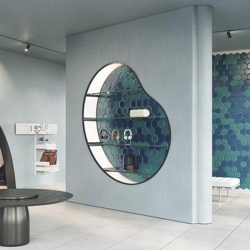 Tomette en grès cérame - HEXA  - Ceramica Bardelli - brillante / d'intérieur / d'extérieur