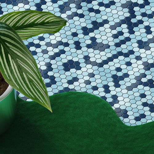 Mosaïque en grès cérame - EDEN  - Ceramica Bardelli - brillante / mate / d'intérieur