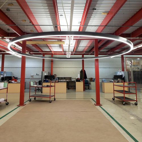 Luminaire suspendu - ZYNN 2" RING - SPI Lighting - à LED / rond / professionnel